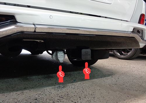 【未使用品】Lexus トレーラー用ヒッチメンバー【LX570用 2インチ】 : レクサスGX460(2010-2024)用トレーラーヒッチ。2インチ