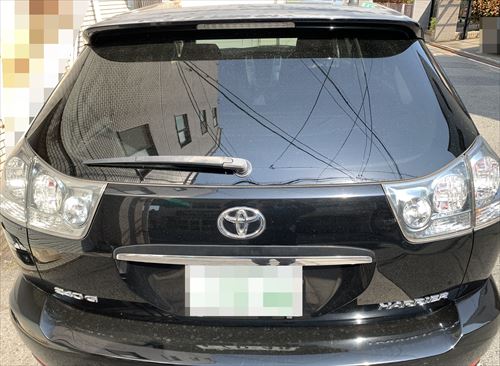 新車外し美品、値引き可】新型80ハリアー リアスポイラー Gグレード 