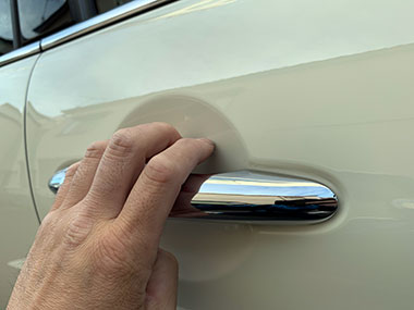 ドアカップののカープロテクションフィルム