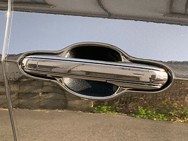 ドアカップののカープロテクションフィルム