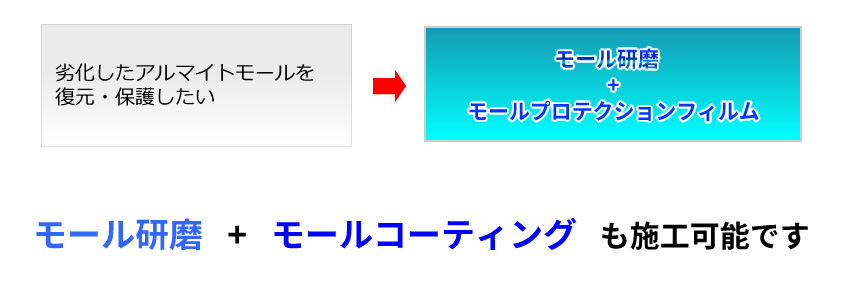 モールプロテクションフィルム