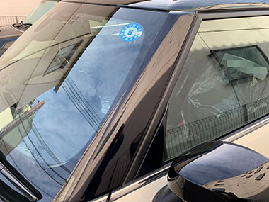 ピラーのカープロテクションフィルム