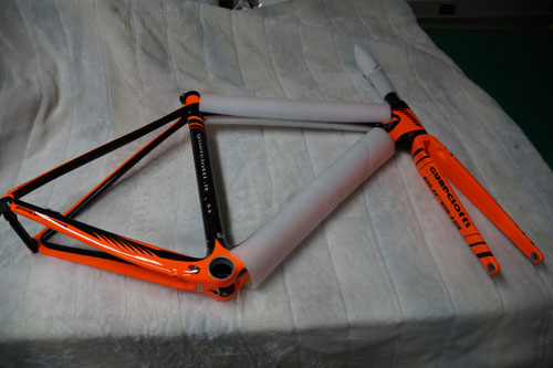自転車 フレーム ラッピング