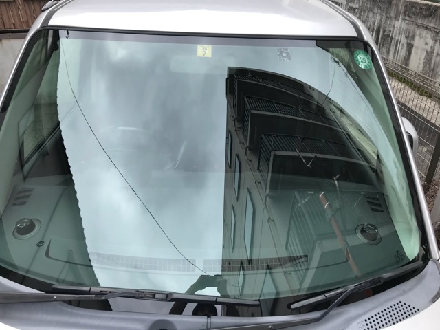 自動車フロントガラス交換 広島 断熱ガラス サンテクト トヨタ