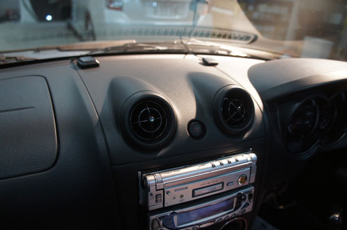 内装リペア 修理 広島 ダッシュボードリペア ダイハツ コペン ティーズフィルム広島 カーコーティング フロントガラス カーフィルム施工紹介ブログ