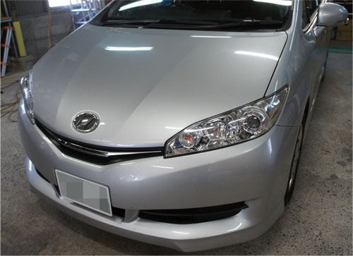 車内クリーニング 広島 タバコ臭クリーニング トヨタ ウィッシュ Part2 ティーズフィルム広島 カーコーティング フロントガラス カーフィルム施工紹介ブログ