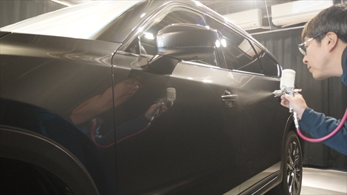 コーティング 広島 ティーズクリアーコーティング マツダ Cx8 Part3 ティーズフィルム広島 カーコーティング フロントガラス カーフィルム施工紹介ブログ