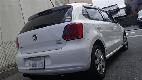 新車 中古車 販売 買取 広島 車輌買取 フォルクスワーゲン ポロ ティーズフィルム広島 カーコーティング フロントガラス カーフィルム施工紹介ブログ