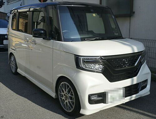 広島 各種用品販売 取付 Nboxカスタム 車高調取付 アライメント調整 カーディテイリングのプロショップ 広島ティーズフィルムブログ毎日更新中