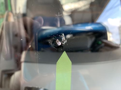 フロントガラスリペア 広島 自動車フロントガラス修理 いすゞ エルフ ティーズフィルム広島 カーコーティング フロントガラス カーフィルム施工紹介ブログ