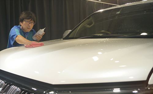 カーコーティング レザーコーティング 広島 洗車被害 ティーズクリアーコーティング トヨタ ランドクルーザープラド ティーズフィルム広島 カーコーティング フロントガラス カーフィルム施工紹介ブログ