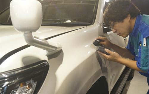 カーコーティング レザーコーティング 広島 洗車被害 ティーズクリアーコーティング トヨタ ランドクルーザープラド ティーズフィルム広島 カーコーティング フロントガラス カーフィルム施工紹介ブログ