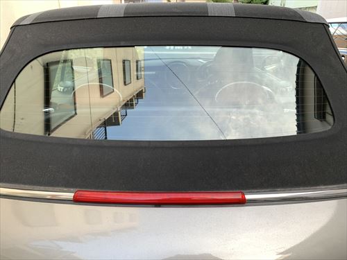 カーフィルム 広島 透明断熱フィルムirヒートカット ミラーフィルム Mini クーパーコンバーチブル ティーズフィルム広島 カーコーティング フロントガラス カーフィルム施工紹介ブログ