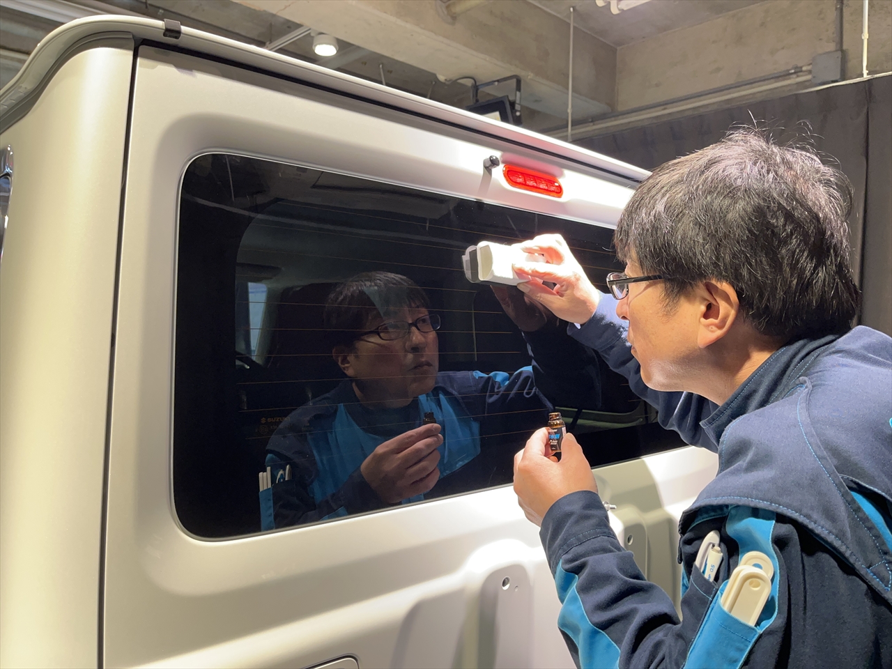 ガラス撥水コーティング