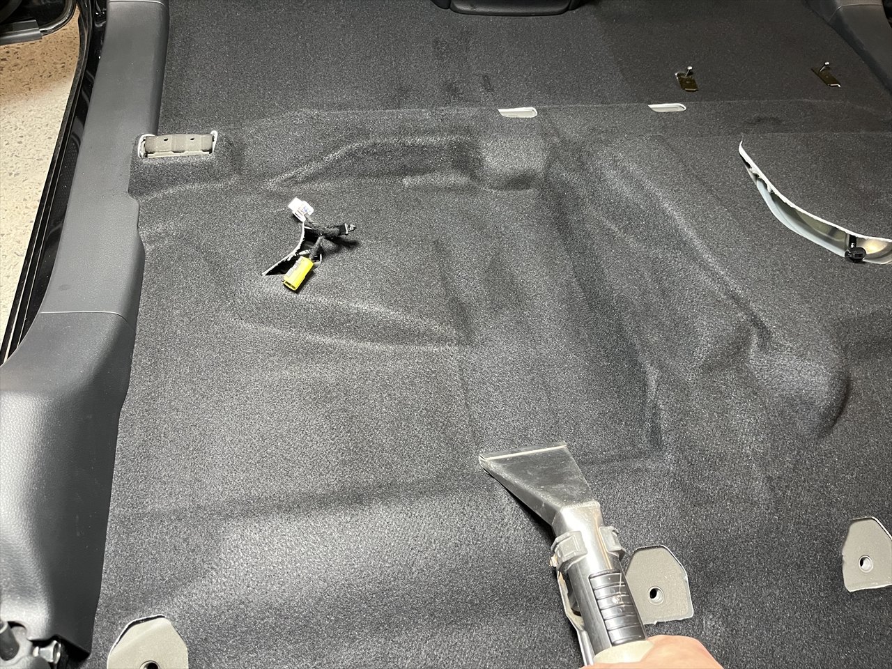 車内クリーニング(嘔吐)