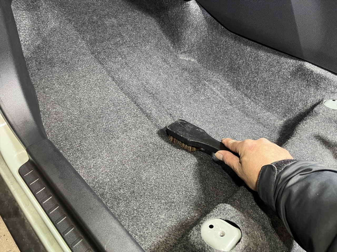 車内クリーニング(嘔吐)