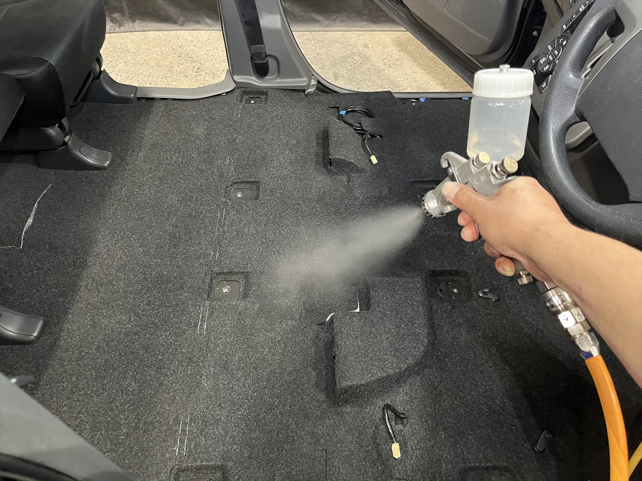 車内クリーニング