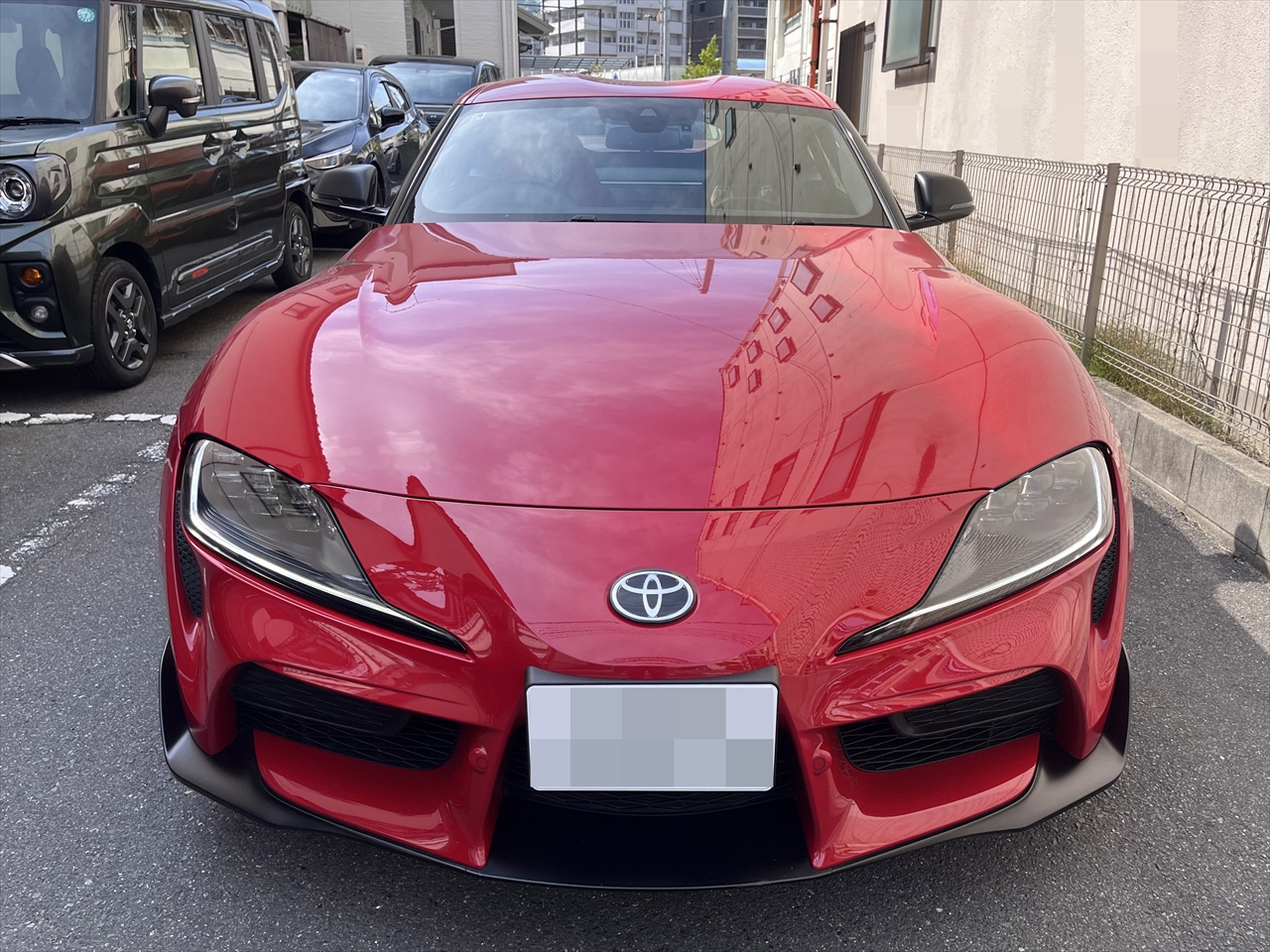 レーダー取付