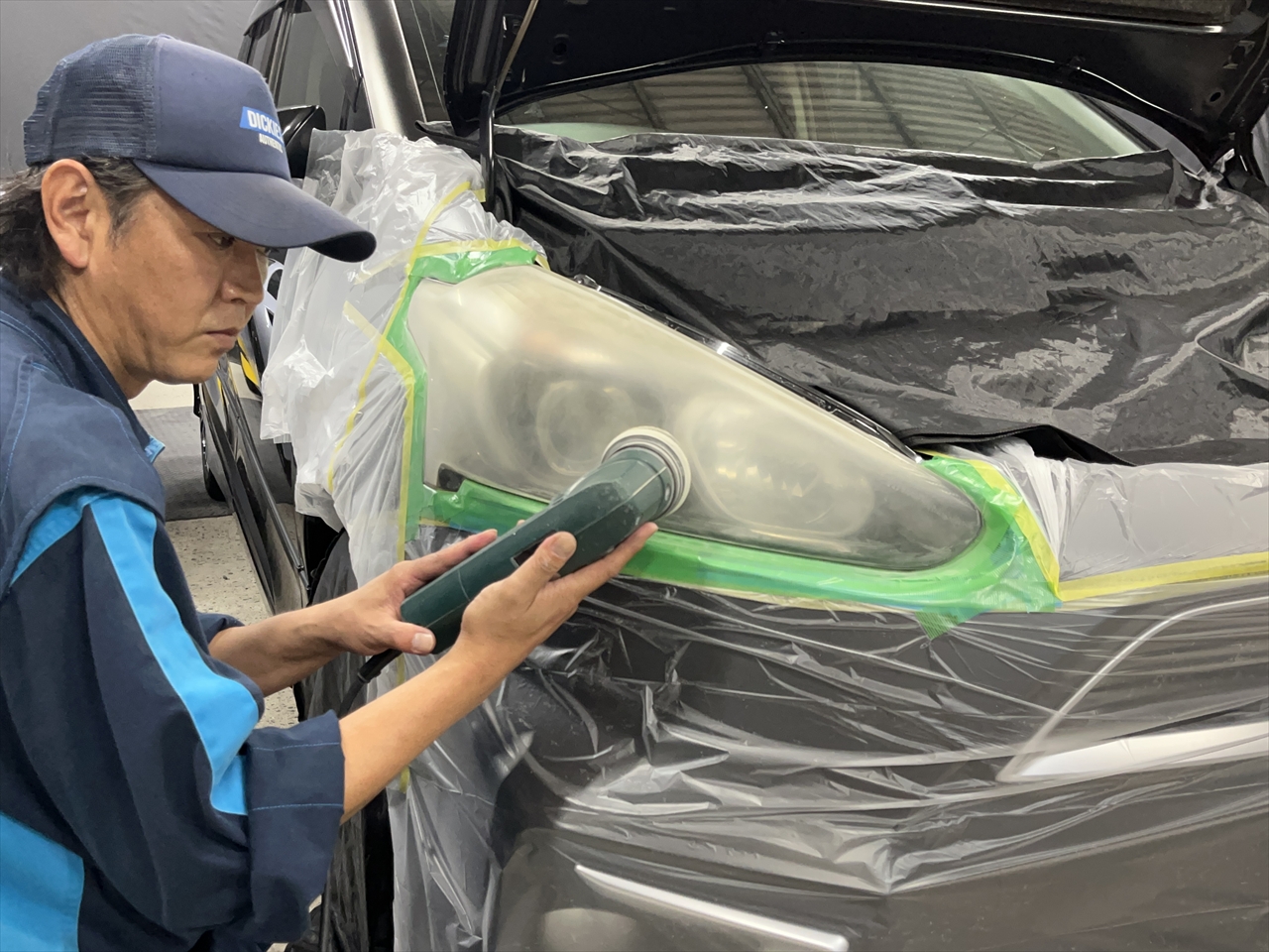 ッドライトリペア