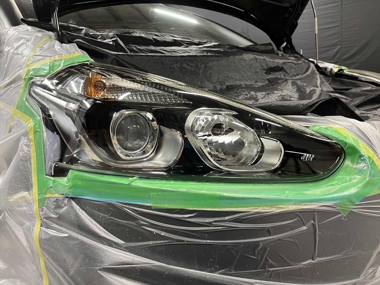 ッドライトリペア