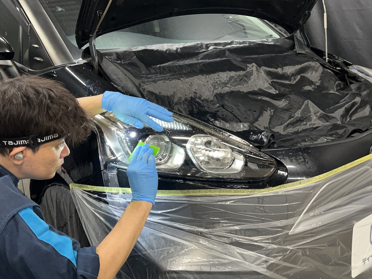 ヘッドライトプロテクションフィルム