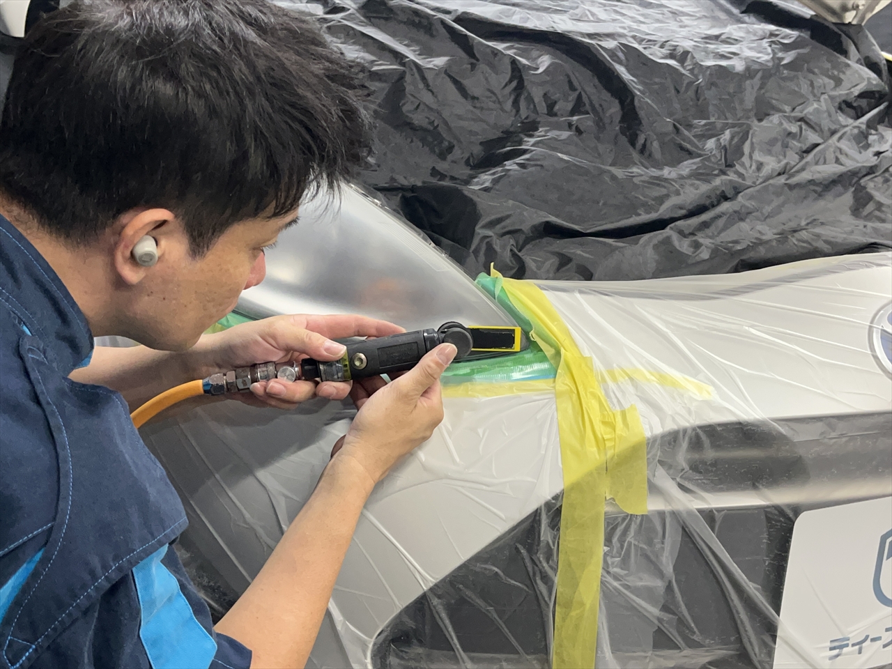 ヘッドライトリペア