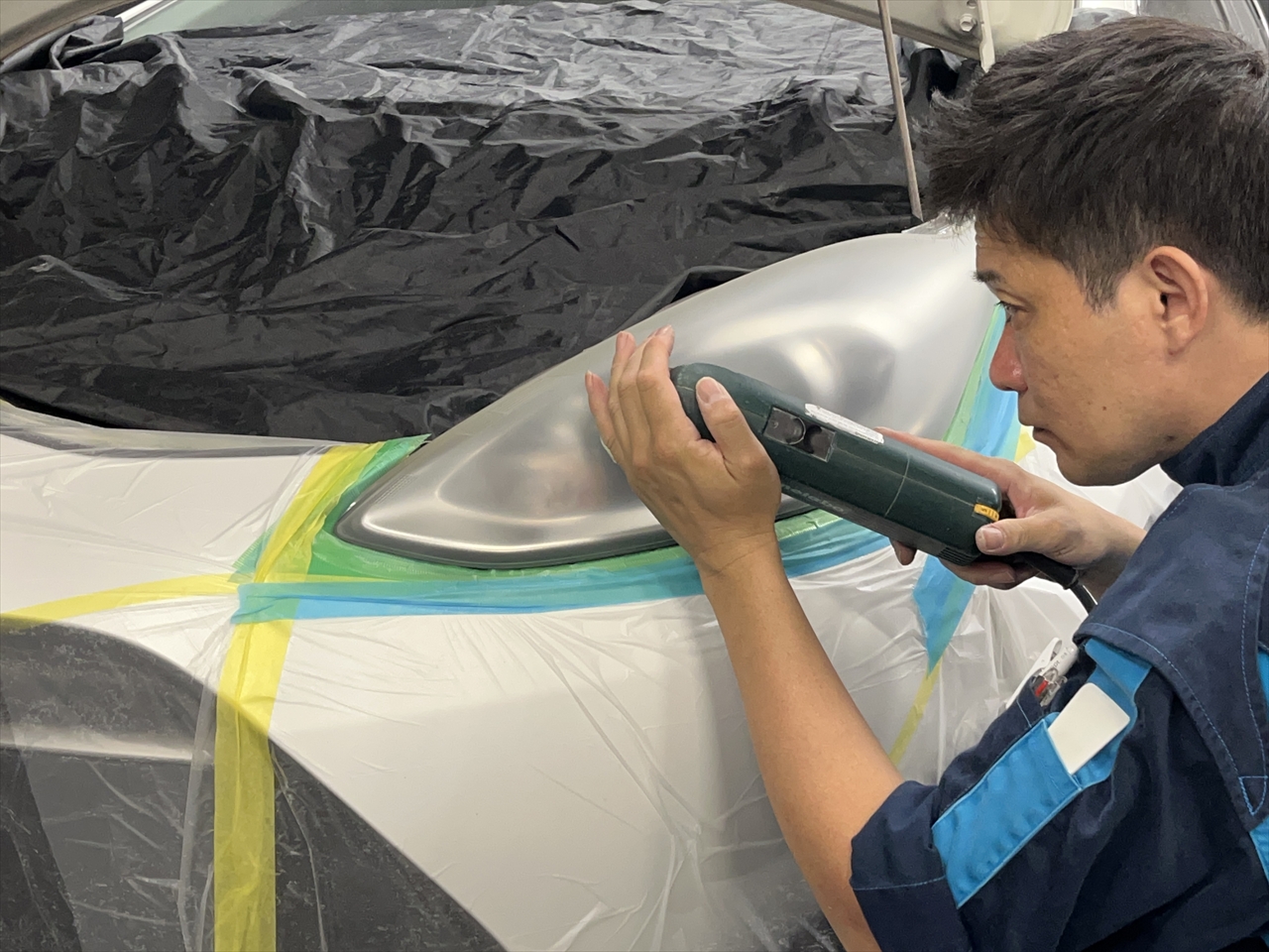 ヘッドライトリペア