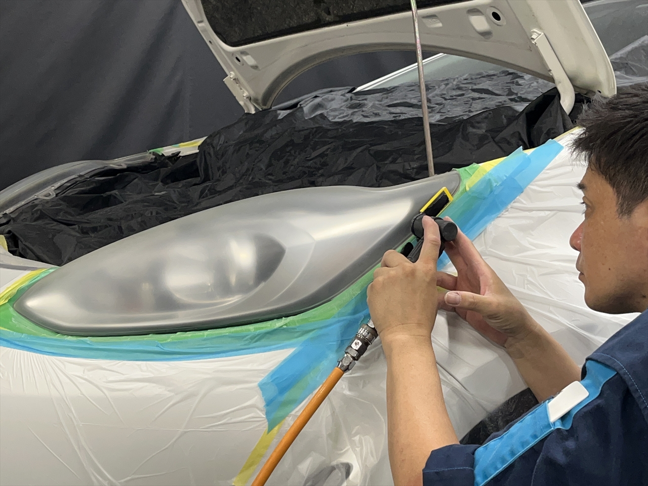 ヘッドライトリペア