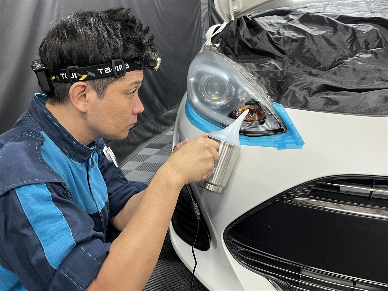 ヘッドライトリペア