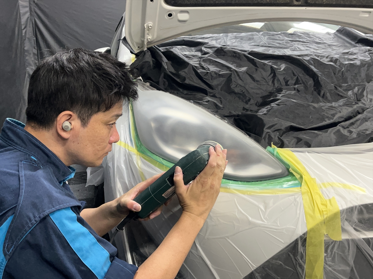 ヘッドライトリペア