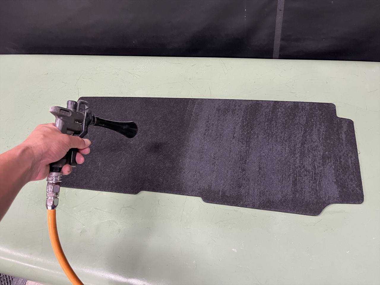 車内クリーニング (お漏らし)