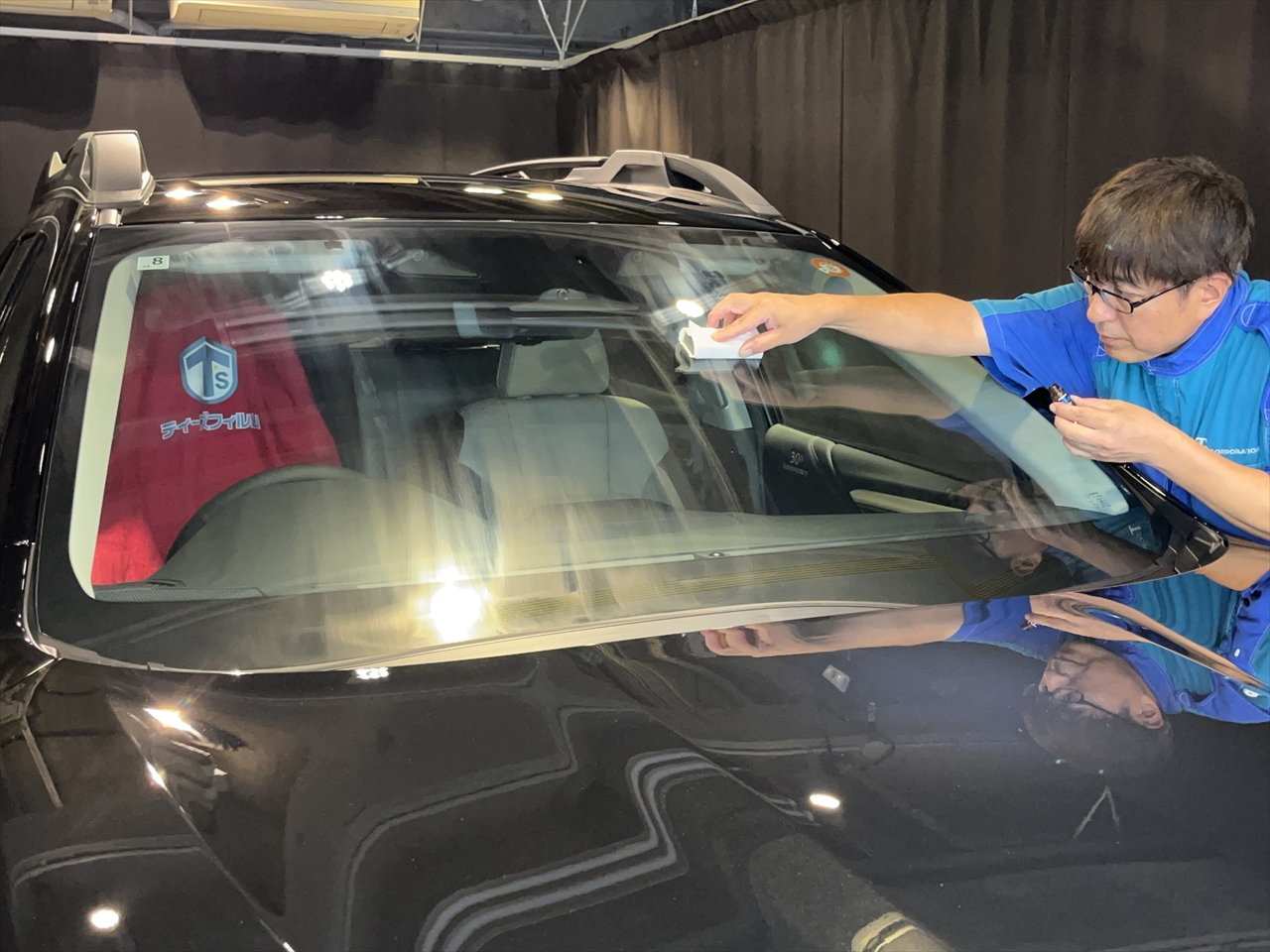 ガラス撥水コーティング