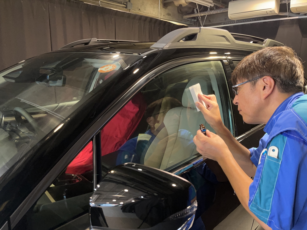 ガラス撥水コーティング