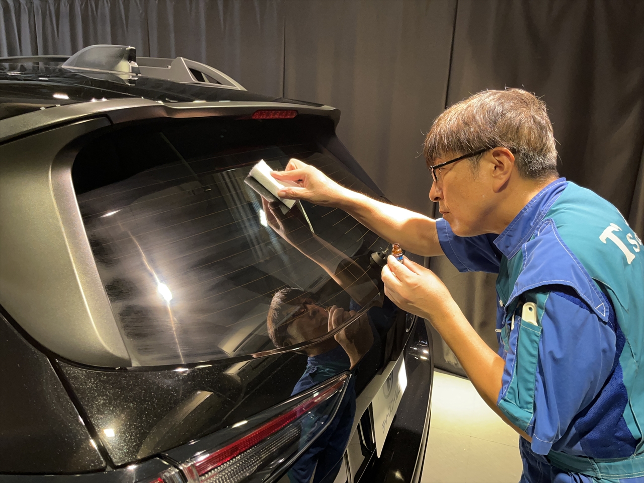 ガラス撥水コーティング