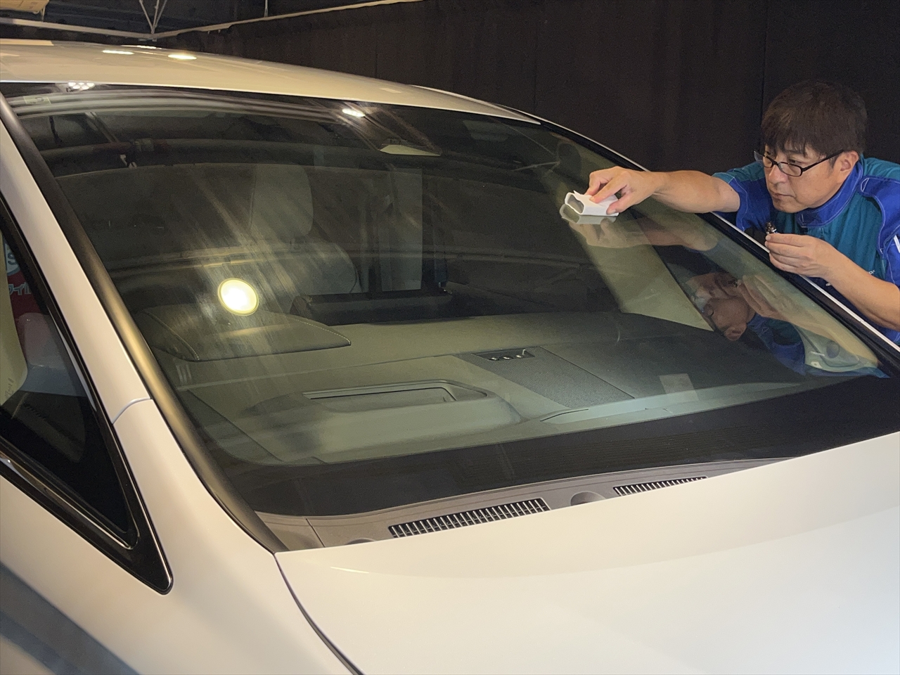 ガラス撥水コーティング