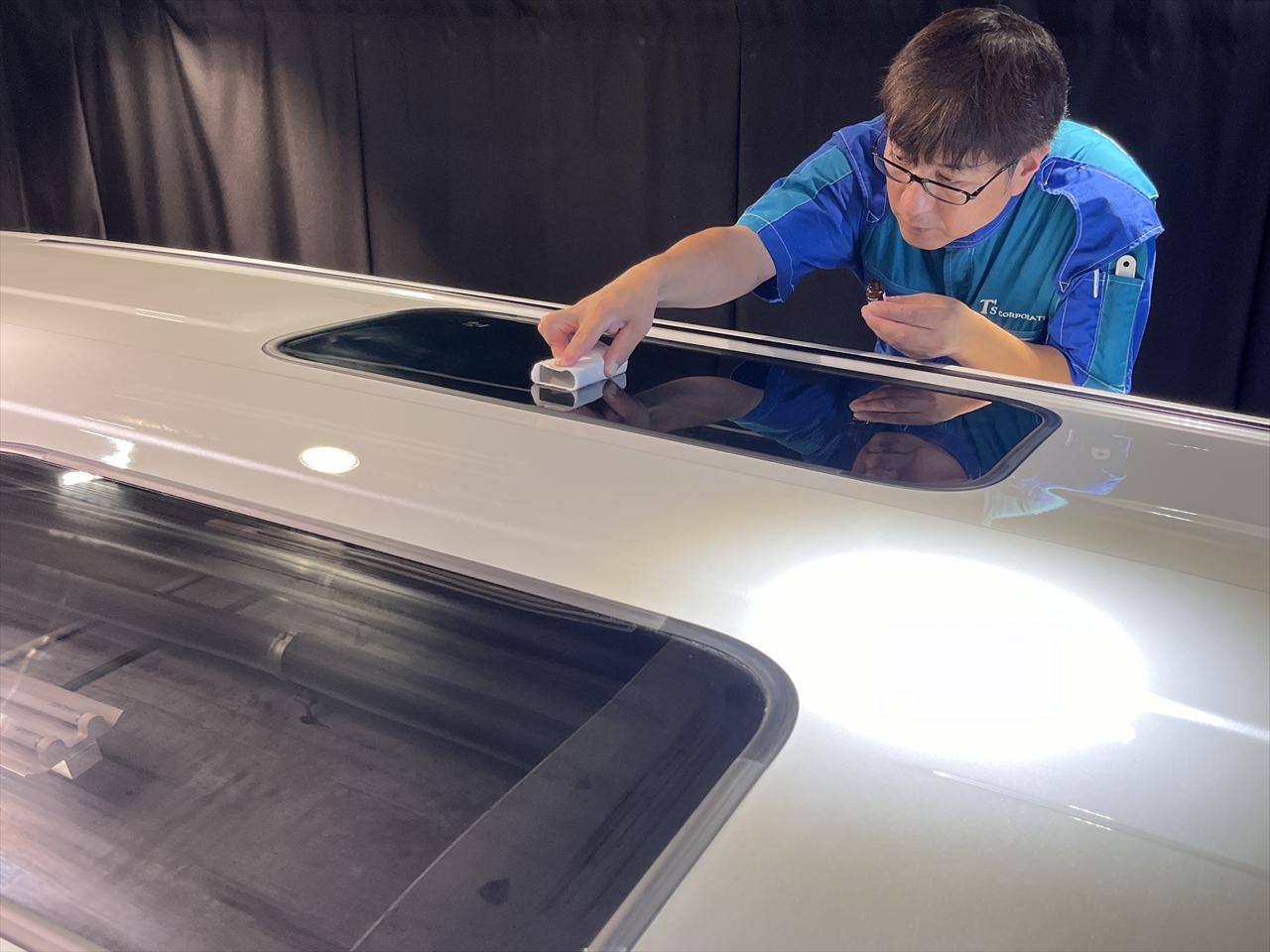 ガラス撥水コーティング