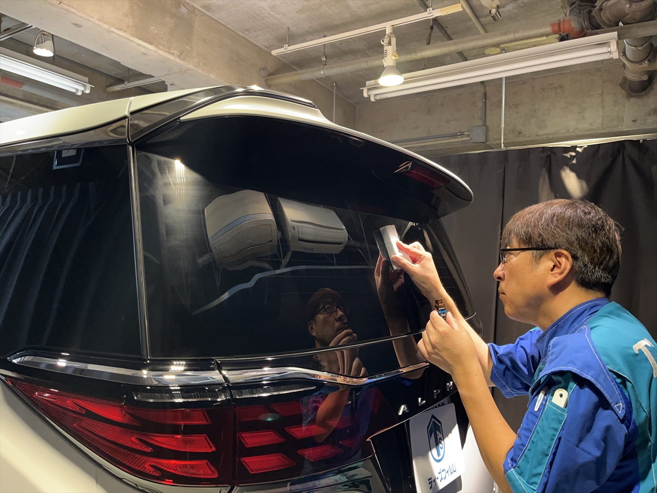 ガラス撥水コーティング