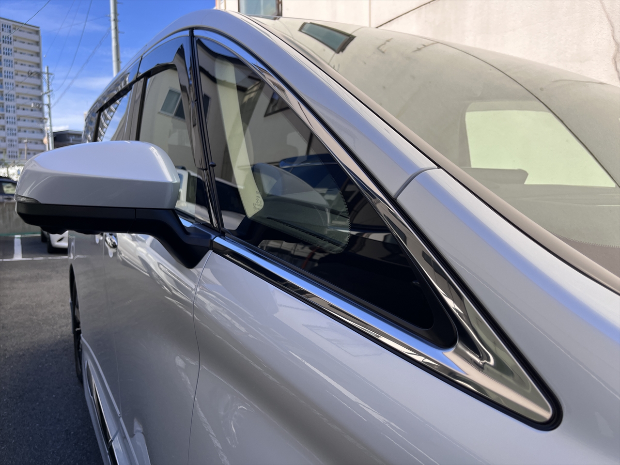 ガラス撥水コーティング