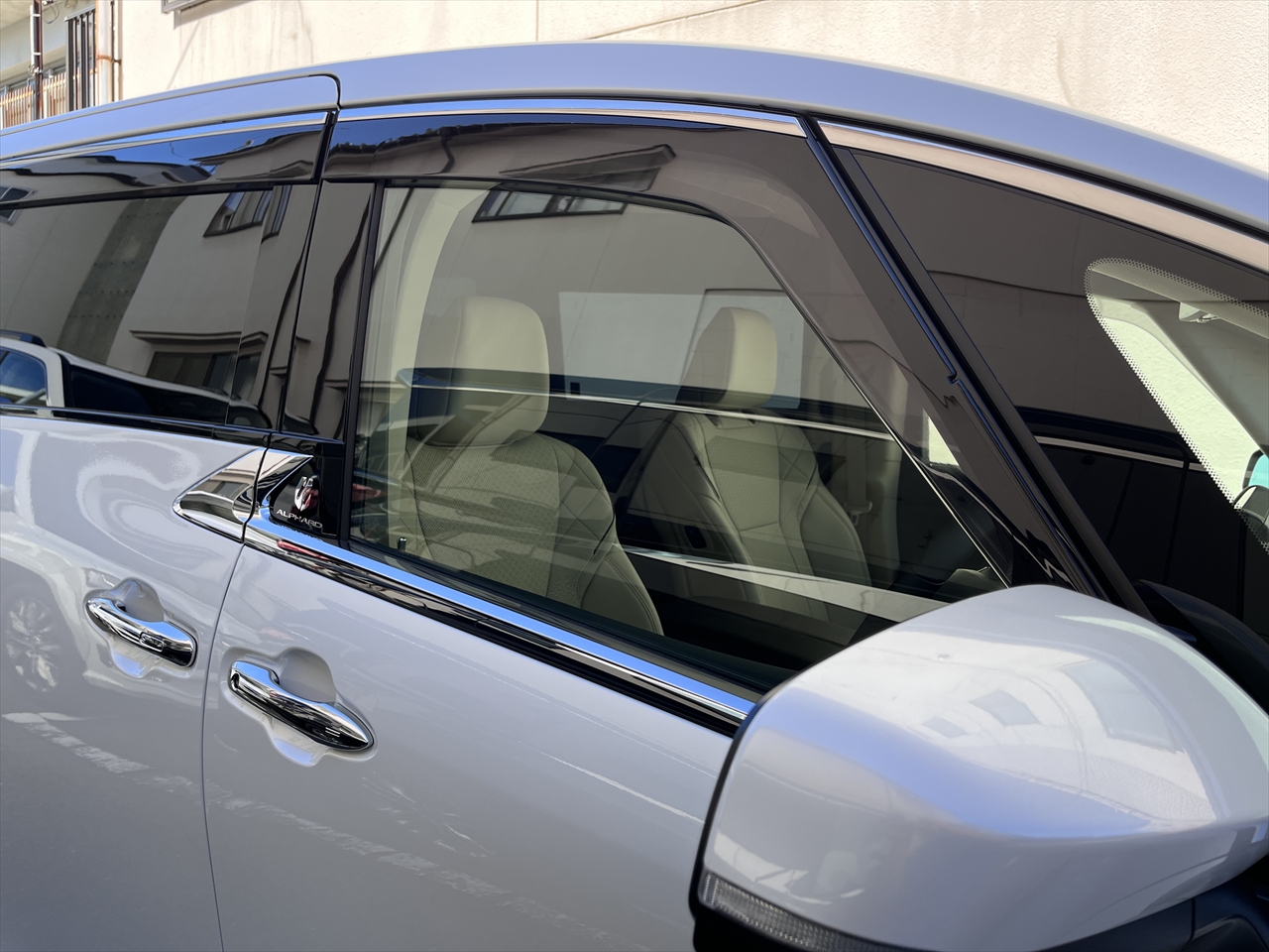 ガラス撥水コーティング