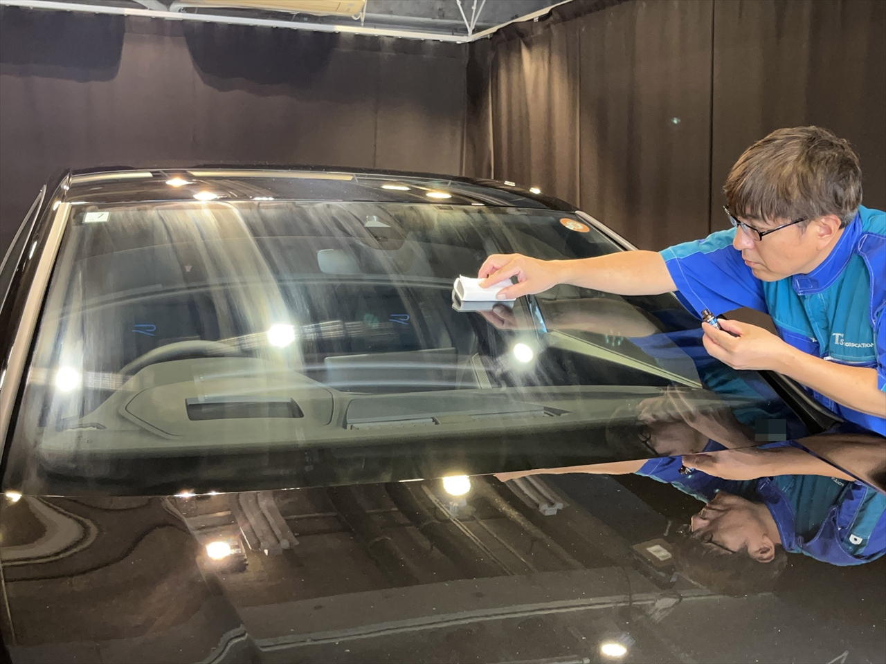 ガラス撥水コーティング