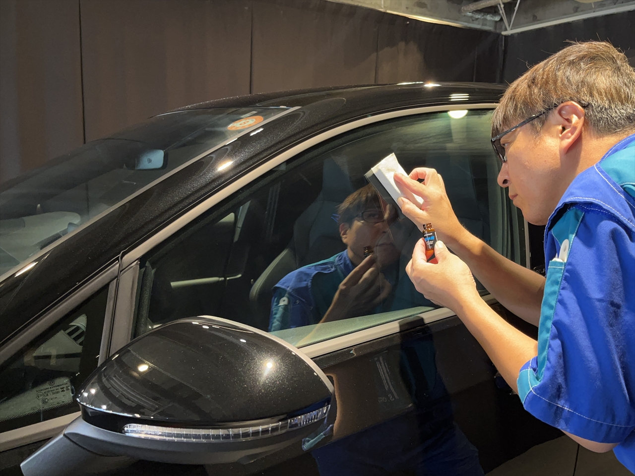 ガラス撥水コーティング