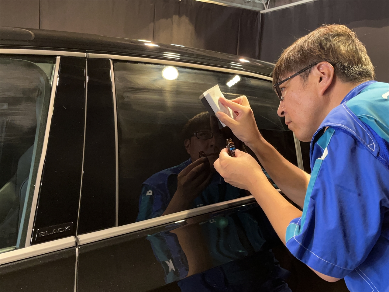 ガラス撥水コーティング