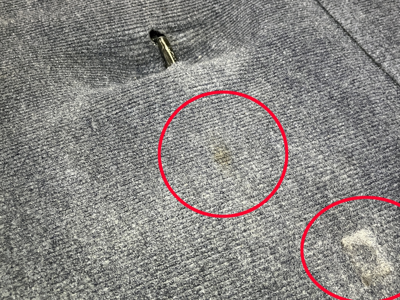 車内クリーニング(嘔吐)