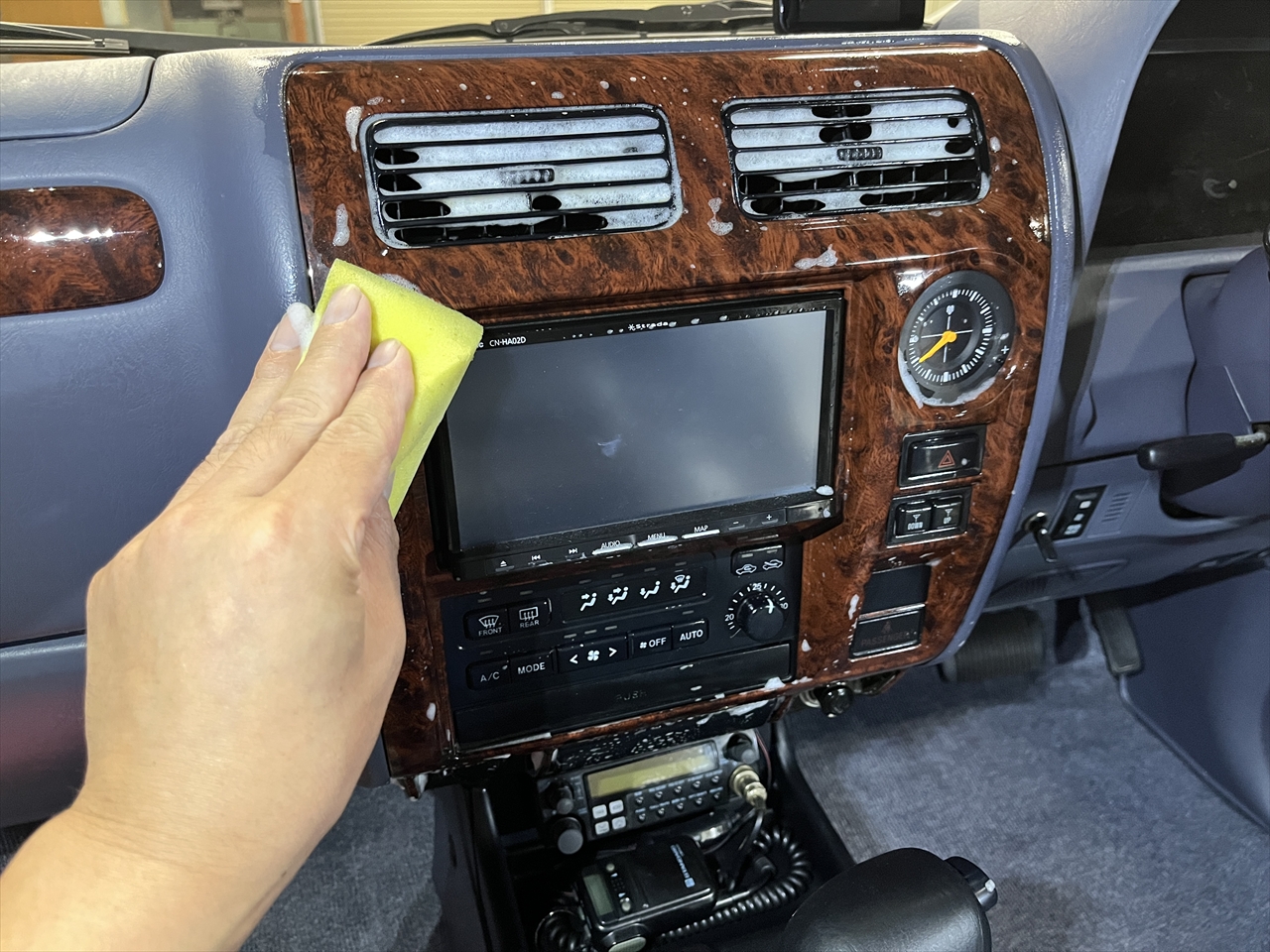 車内クリーニング(嘔吐)