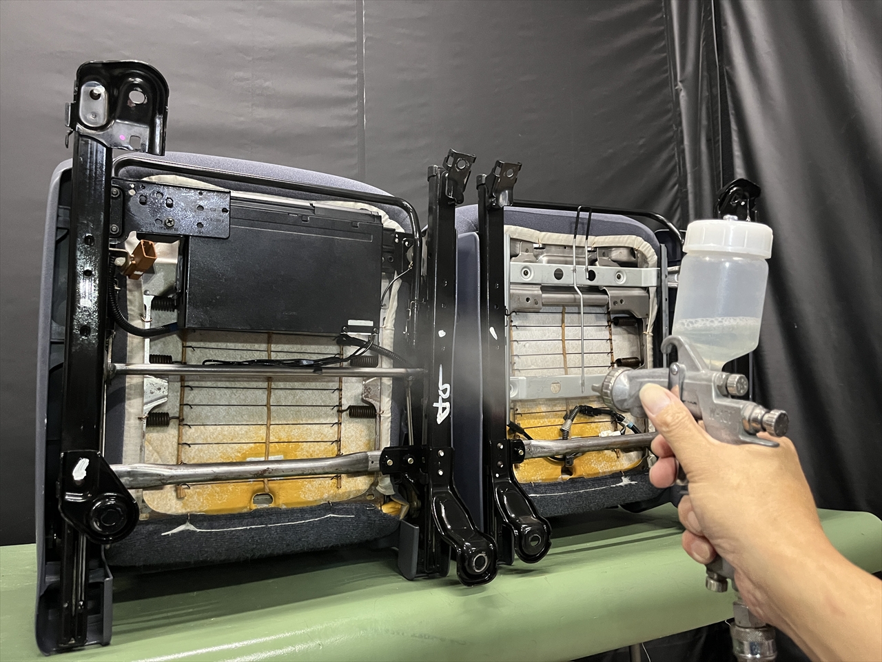 車内クリーニング(嘔吐)