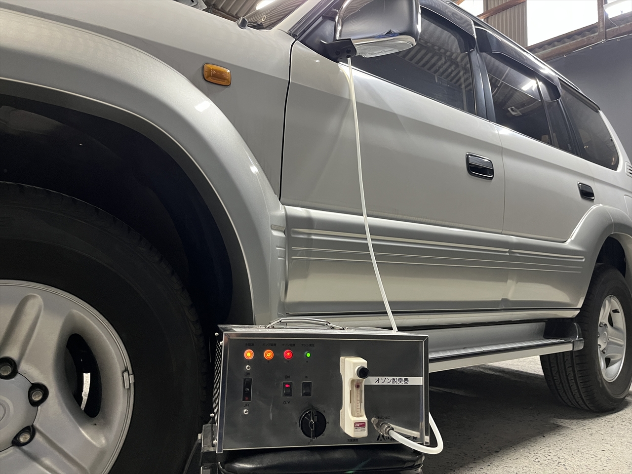 車内クリーニング(嘔吐)