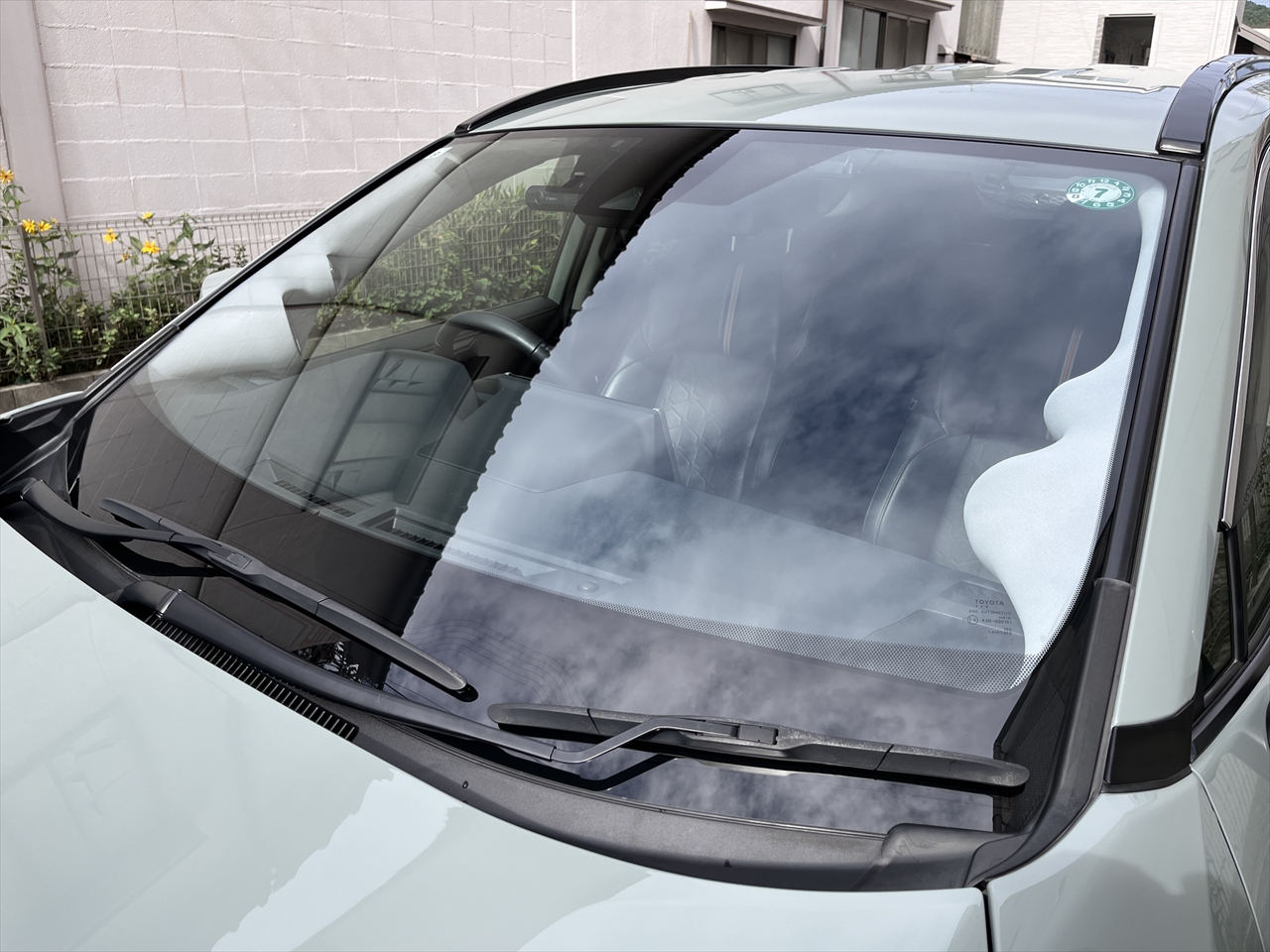 ガラス撥水コーティング