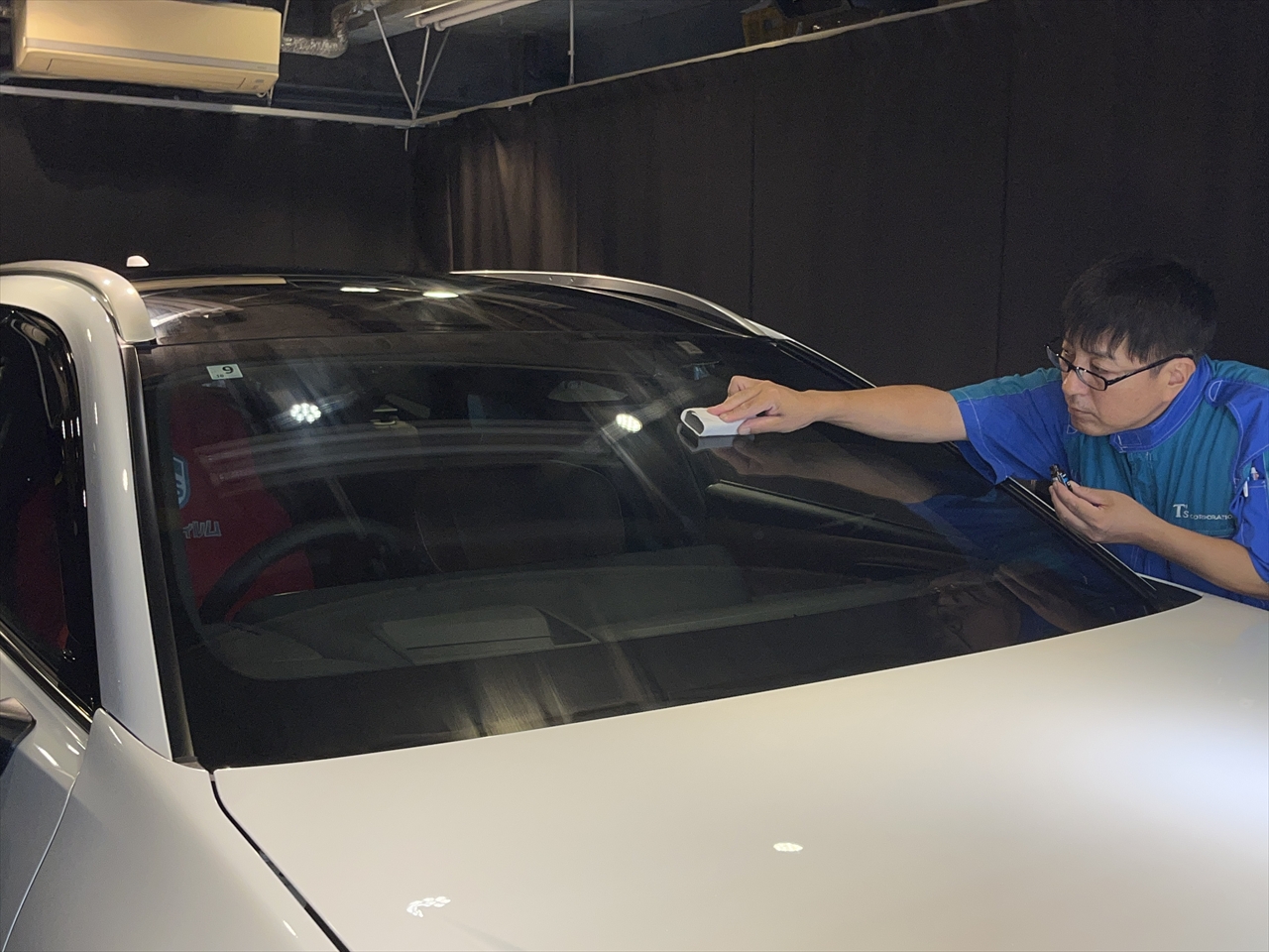 ガラス撥水コーティング