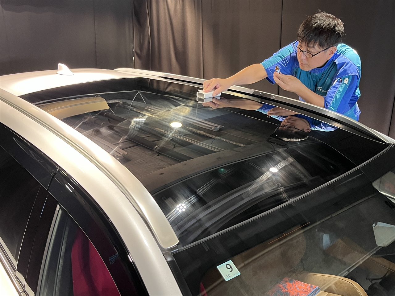 ガラス撥水コーティング