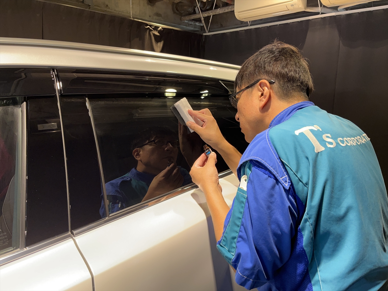 ガラス撥水コーティング